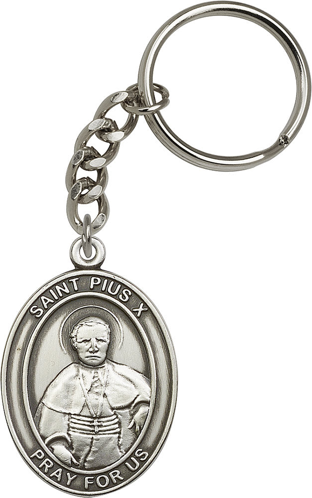 St. Pius X Keychain