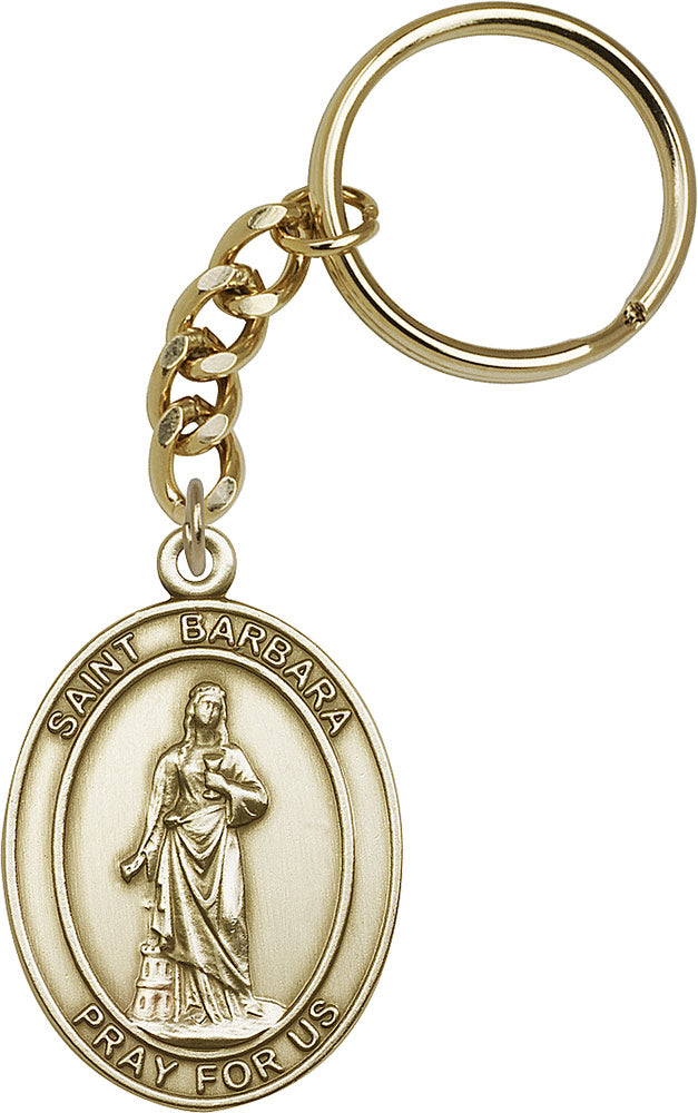 St. Barbara Keychain