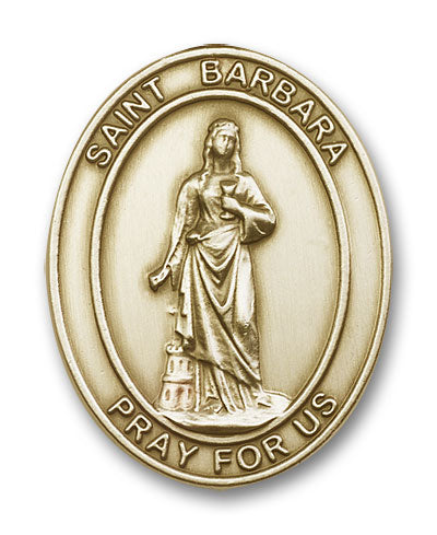 St. Barbara Visor Clip
