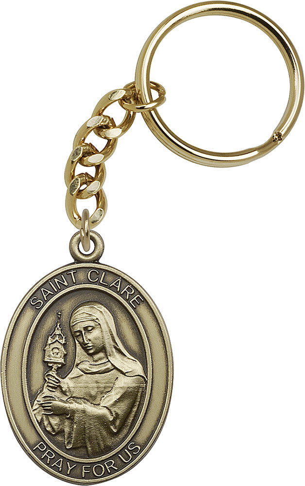 St. Clare Keychain