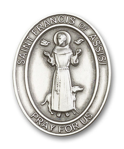 St. Francis of Assisi Visor Clip