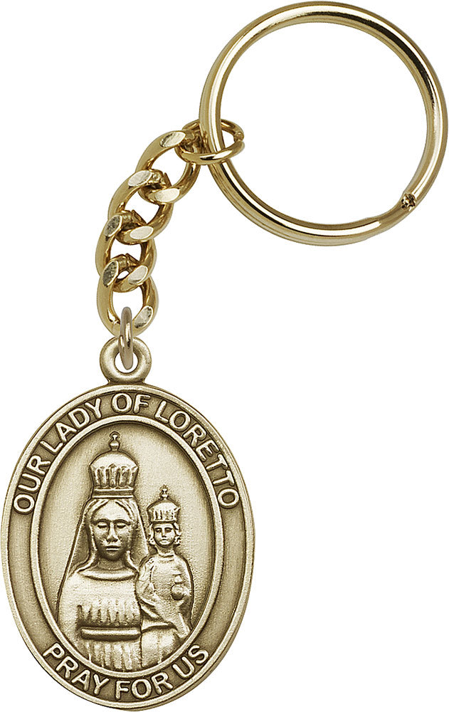 Our Lady of Loretto Keychain