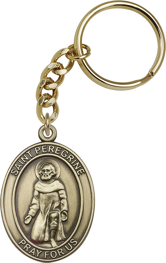 St. Peregrine Keychain