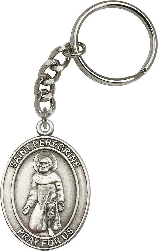 St. Peregrine Keychain