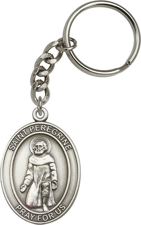 St. Peregrine Keychain