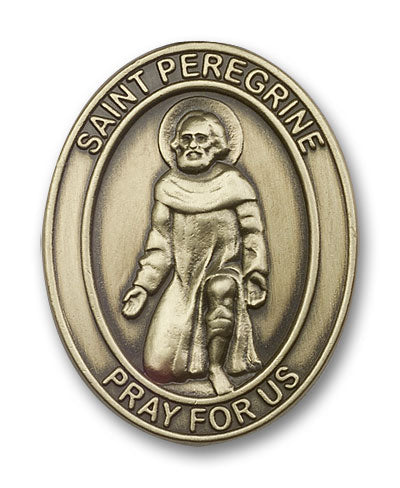 St. Peregrine Visor Clip