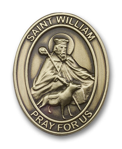 St. William Visor Clip