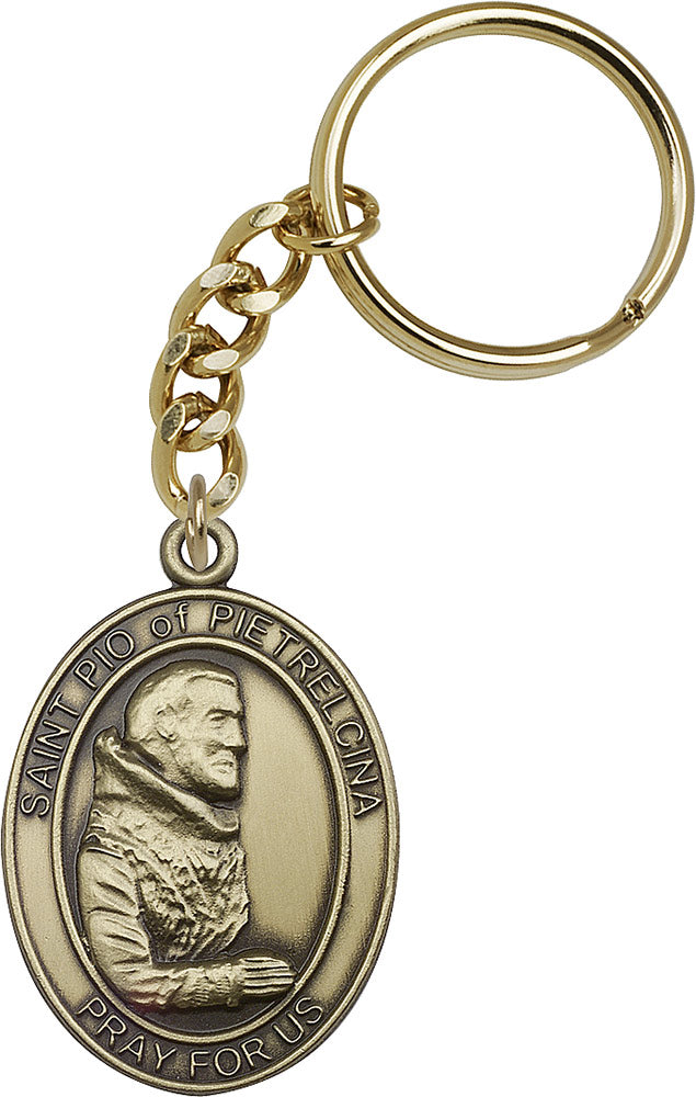 St. Pio of Pietrelcina Keychain