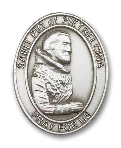 St. Pio of Pietrelcina Visor Clip
