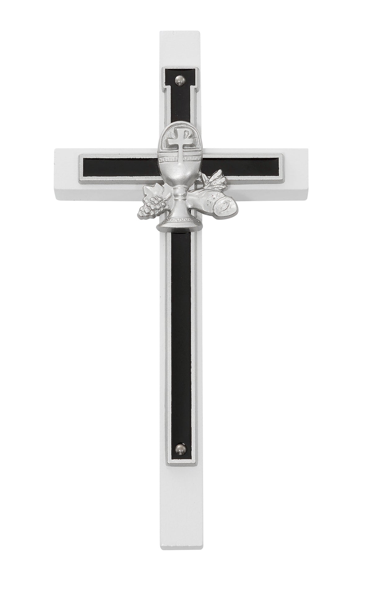 Enamel Chalice Overlay First Communion Cross