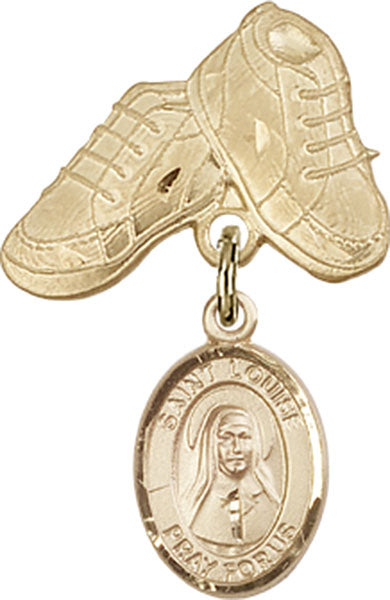 St. Louise de Marillac Charm and Baby Boots Pin