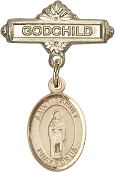 St. Samuel Charm and Godchild Badge Pin