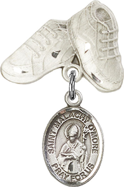 St. Malachy O'More Charm and Baby Boots Pin