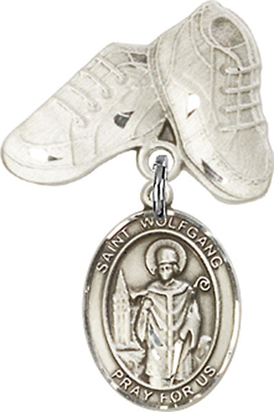 St. Wolfgang Charm and Baby Boots Pin