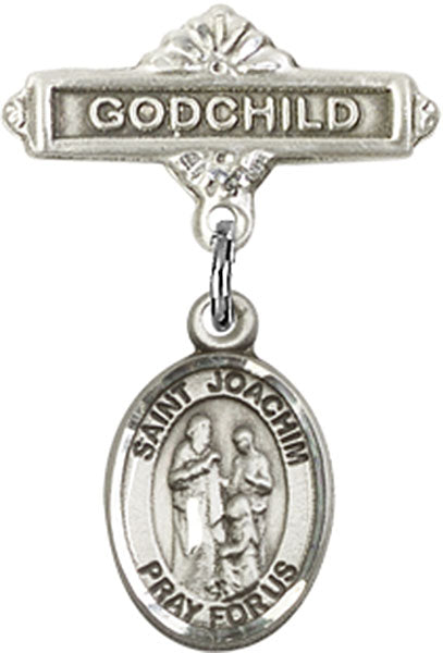 St. Joachim Charm and Godchild Badge Pin