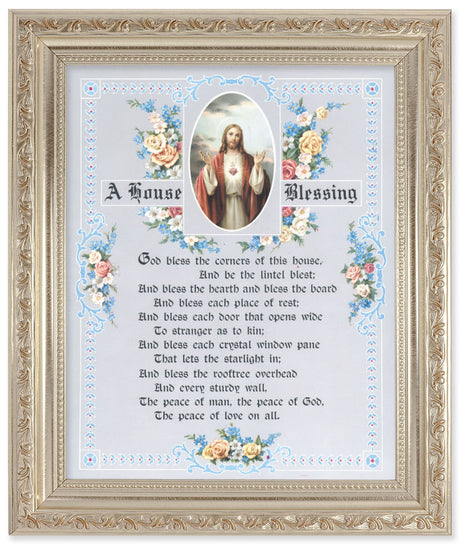 A House Blessing Prayer 8x10 Framed Print Under Glass