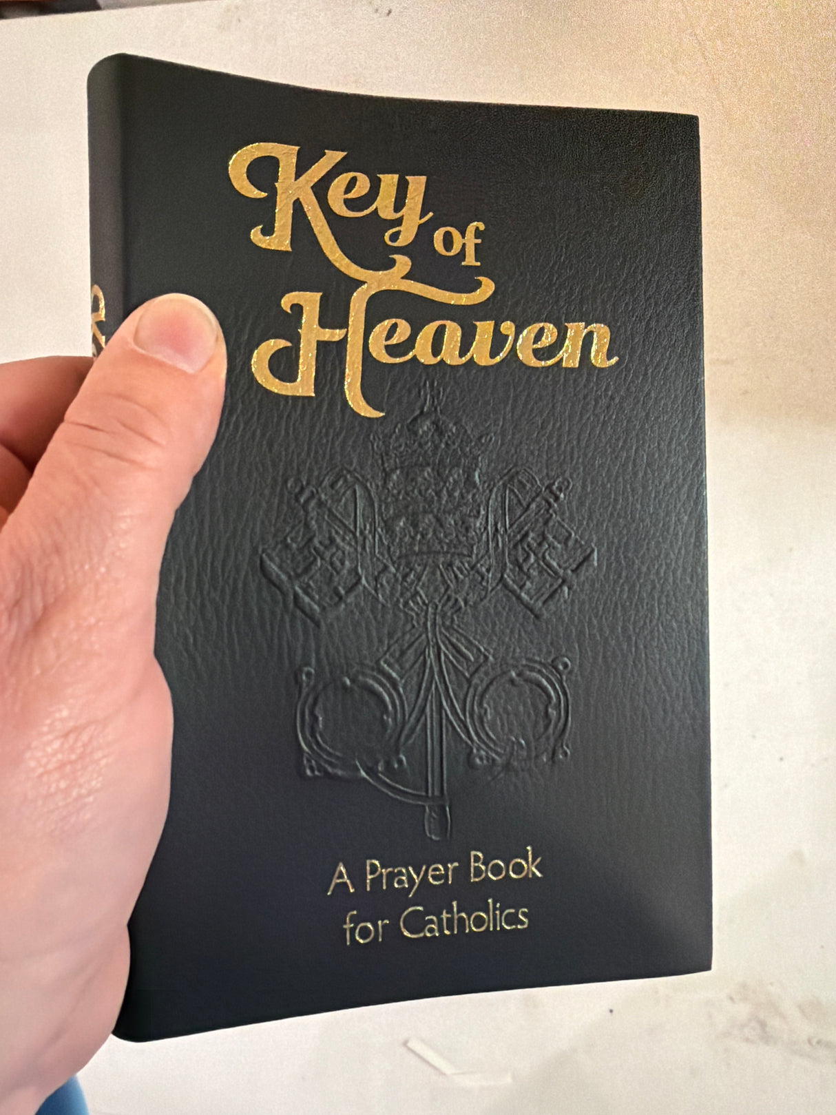 Key of Heaven Prayer Book Black Cover
