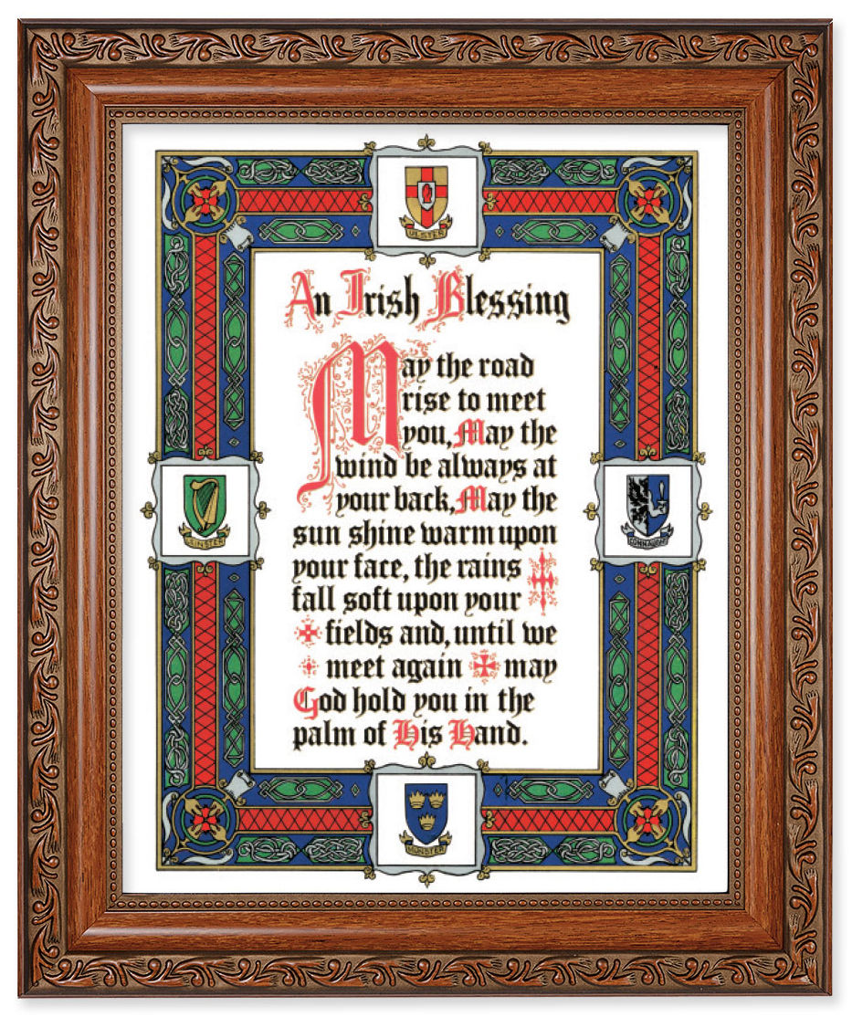 An Irish Blessing 8x10 Framed Print Under Glass
