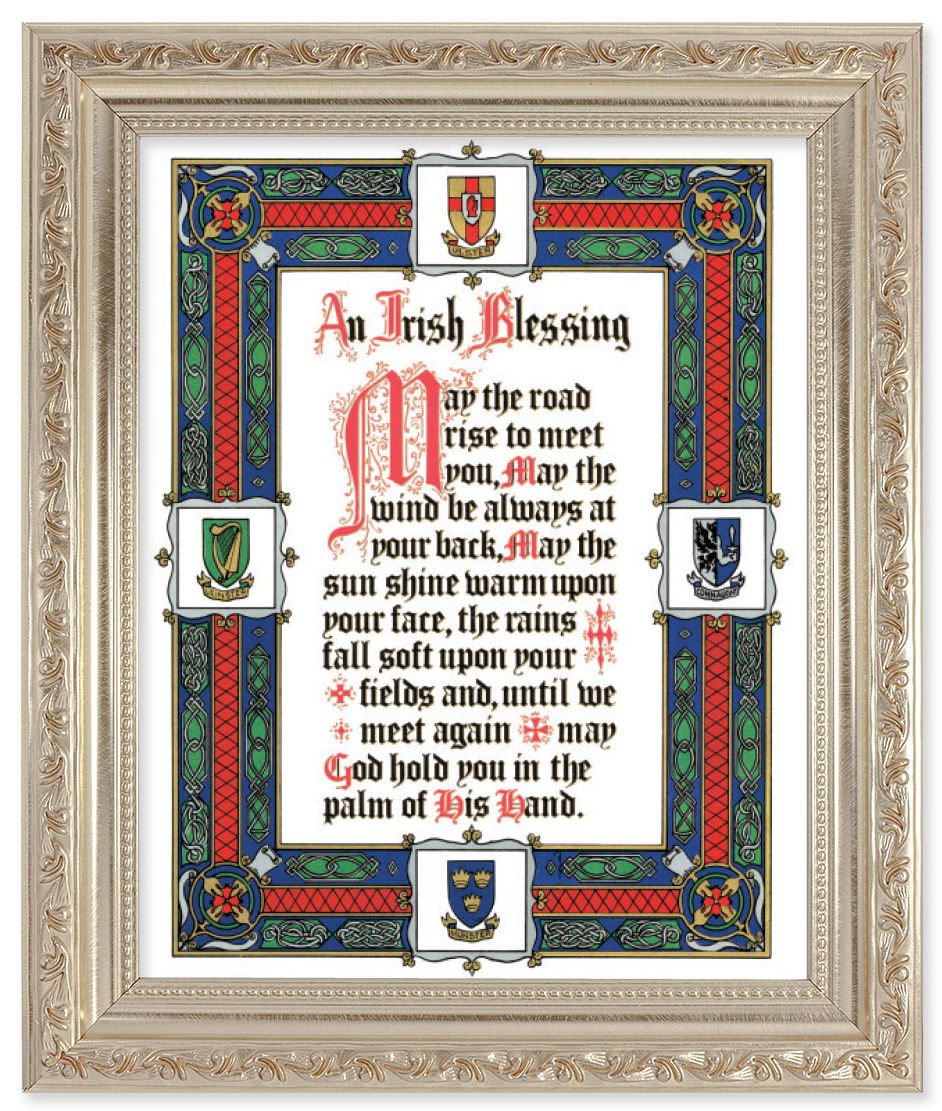 An Irish Blessing 8x10 Framed Print Under Glass