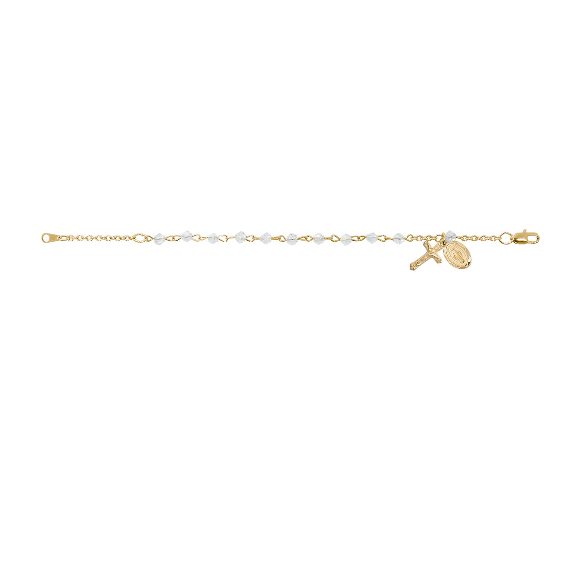 Swarovski Crystal First Communion Bracelet