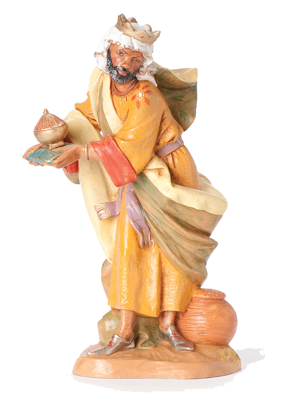 Balthazar Wise Man Nativity Statue - 12" scale