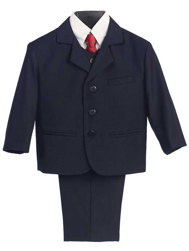 5 Piece Navy Suit for Boys