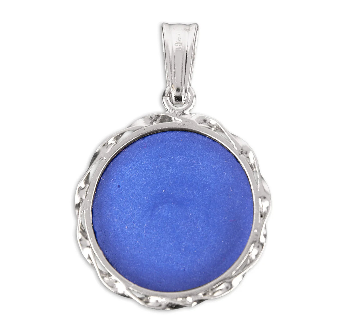 Blessed Virgin Mary Cameo Necklace | Capodimonte Porcelain | Rope Twist Frame | Made in Italy