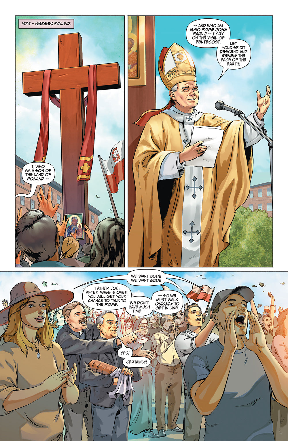 Champion of the Poor: Father Joe Walijewski Comic Book
