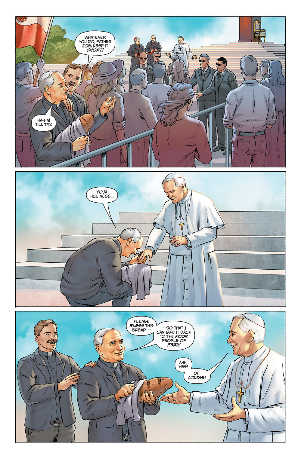 Champion of the Poor: Father Joe Walijewski Comic Book