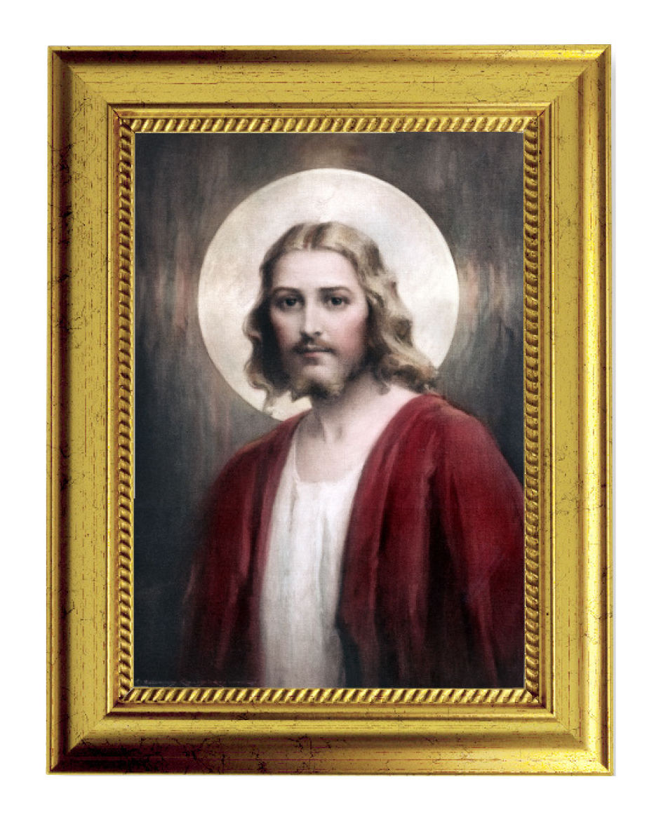 Confide In Me Print by Chambers 5x7 Print in Gold-Leaf Frame