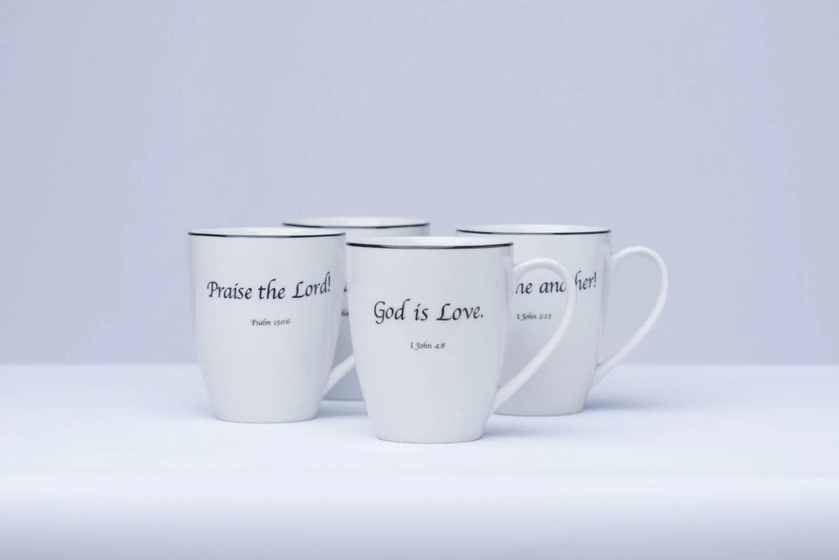 Daily Bread 16oz Coffee Mugs - Set of 4