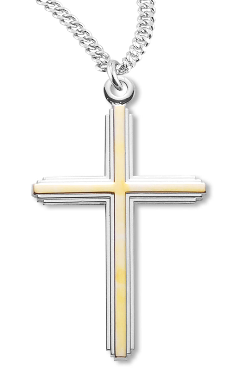Gold 2tone Cross Pendant – Jesse's Jewellery Gold 2tone Cross Pendant – Jesse's Jewellery
