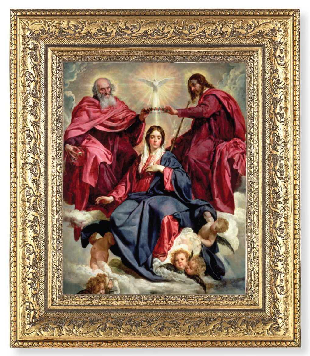 Crowning of Mary 8x10 Framed Print Under Glass