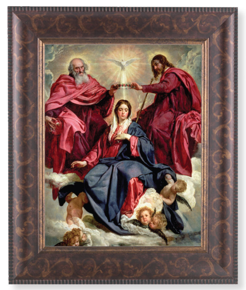 Crowning of Mary 8x10 Framed Print Under Glass