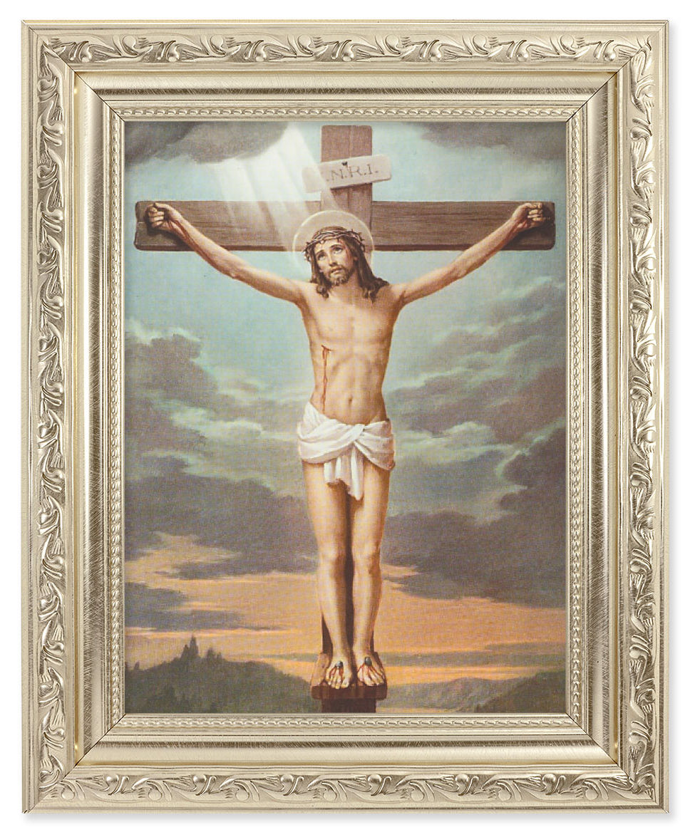 Crucifixion 6x8 Print Under Glass