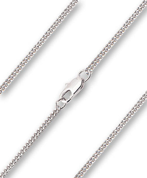 Curb Chain with Clasp Various Lengths and Metals
