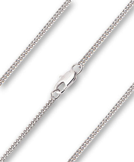 Curb Chain with Clasp Various Lengths and Metals