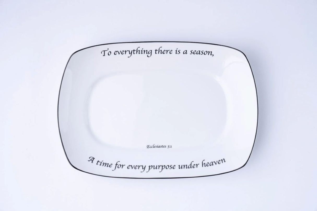 Daily Bread Rectangle Serving Platter