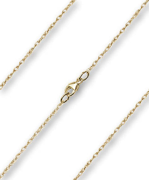 Dainty Rope Chain w. Clasp Multiple Lengths Metals