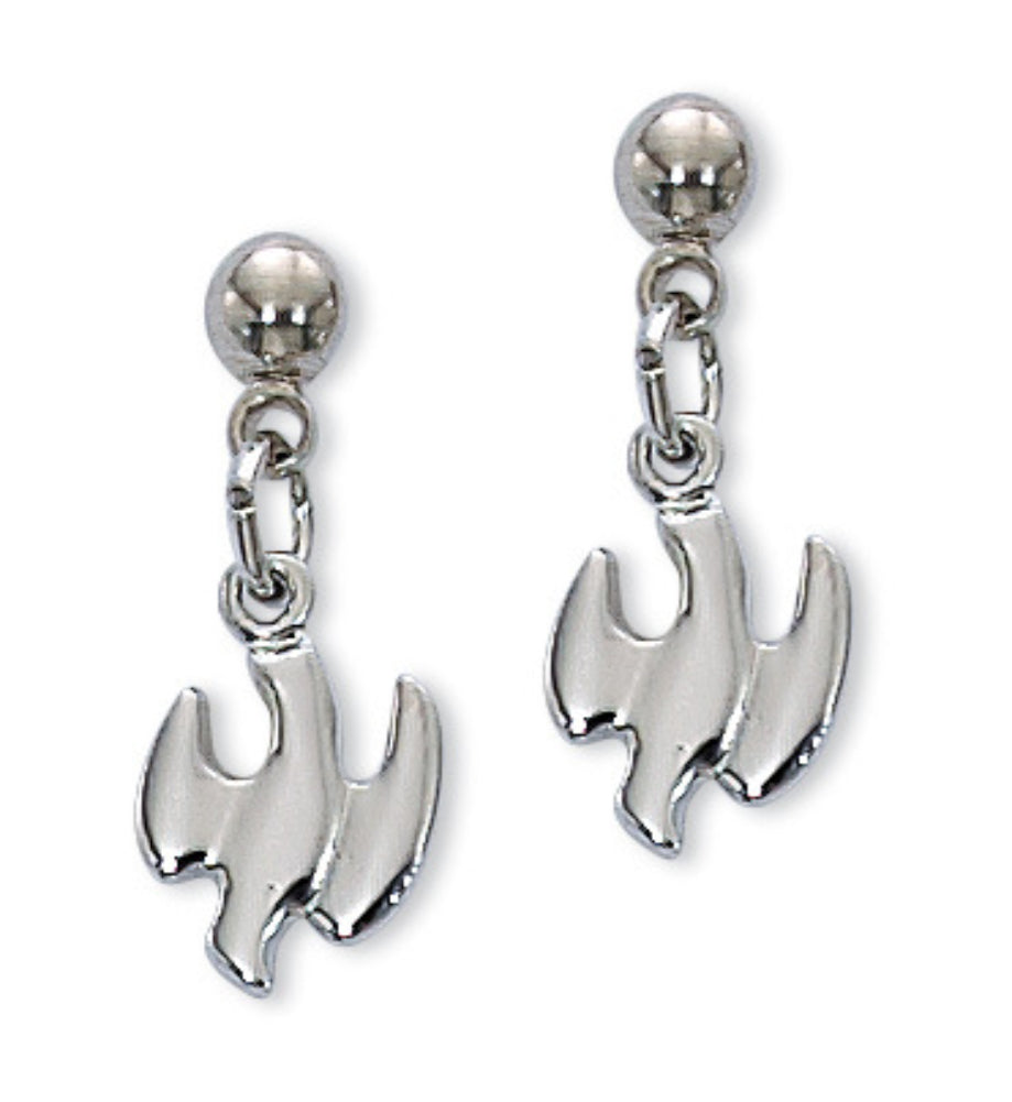 Descending Dove Dangle Earrings