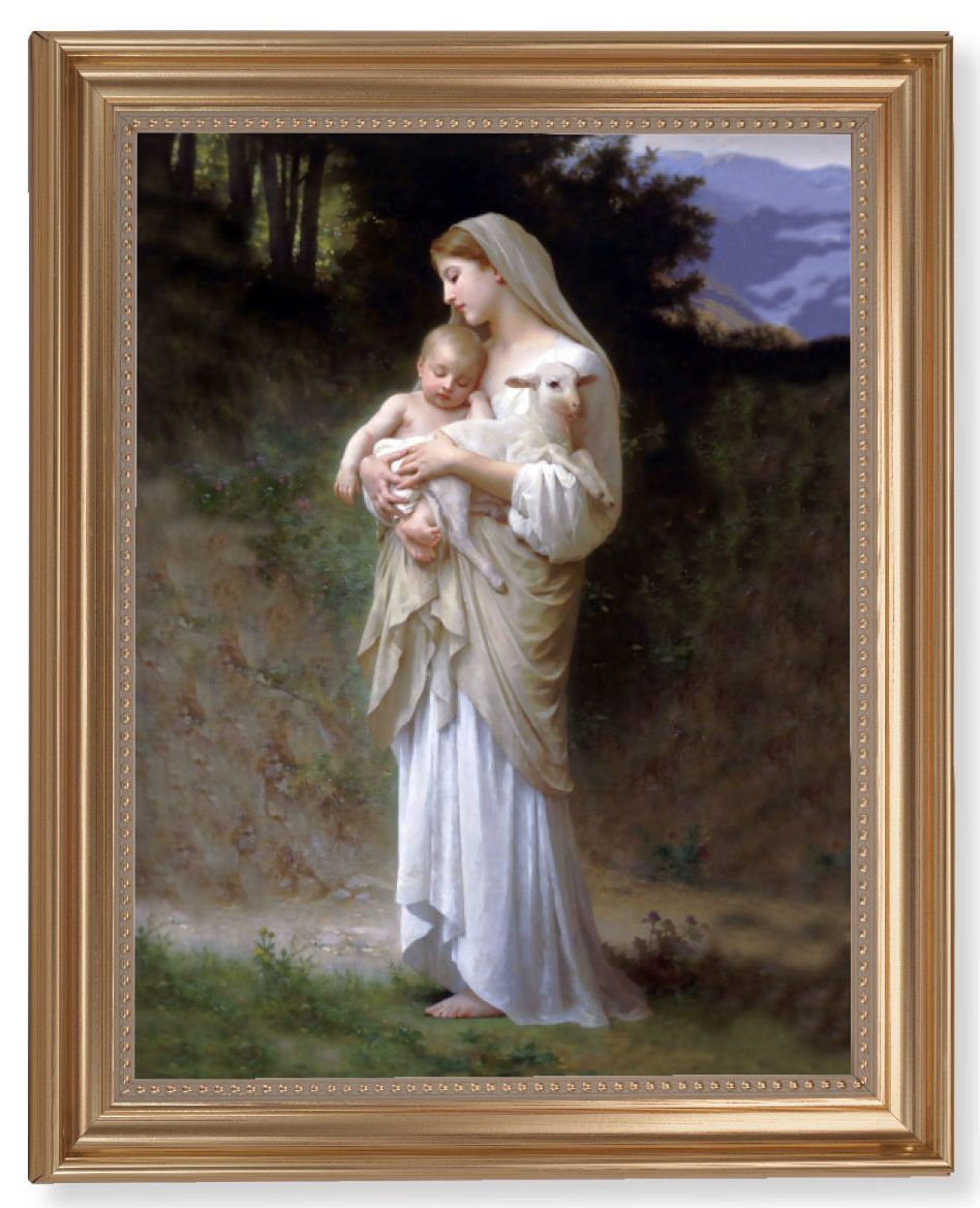 Divine Innocence 11x14 Framed Print Artboard