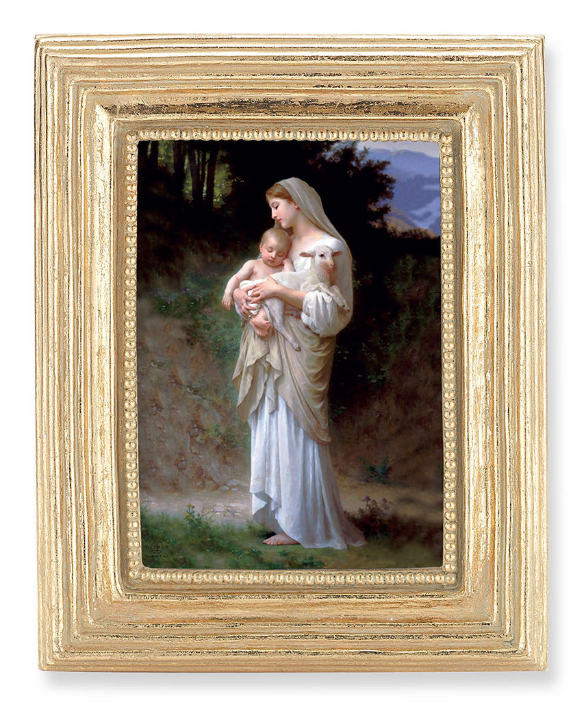 Divine Innocence by Bouguereau 2.5x3.5 Print Under Glass