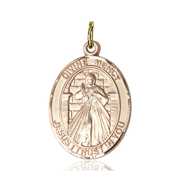 Oval Divine Mercy Medal