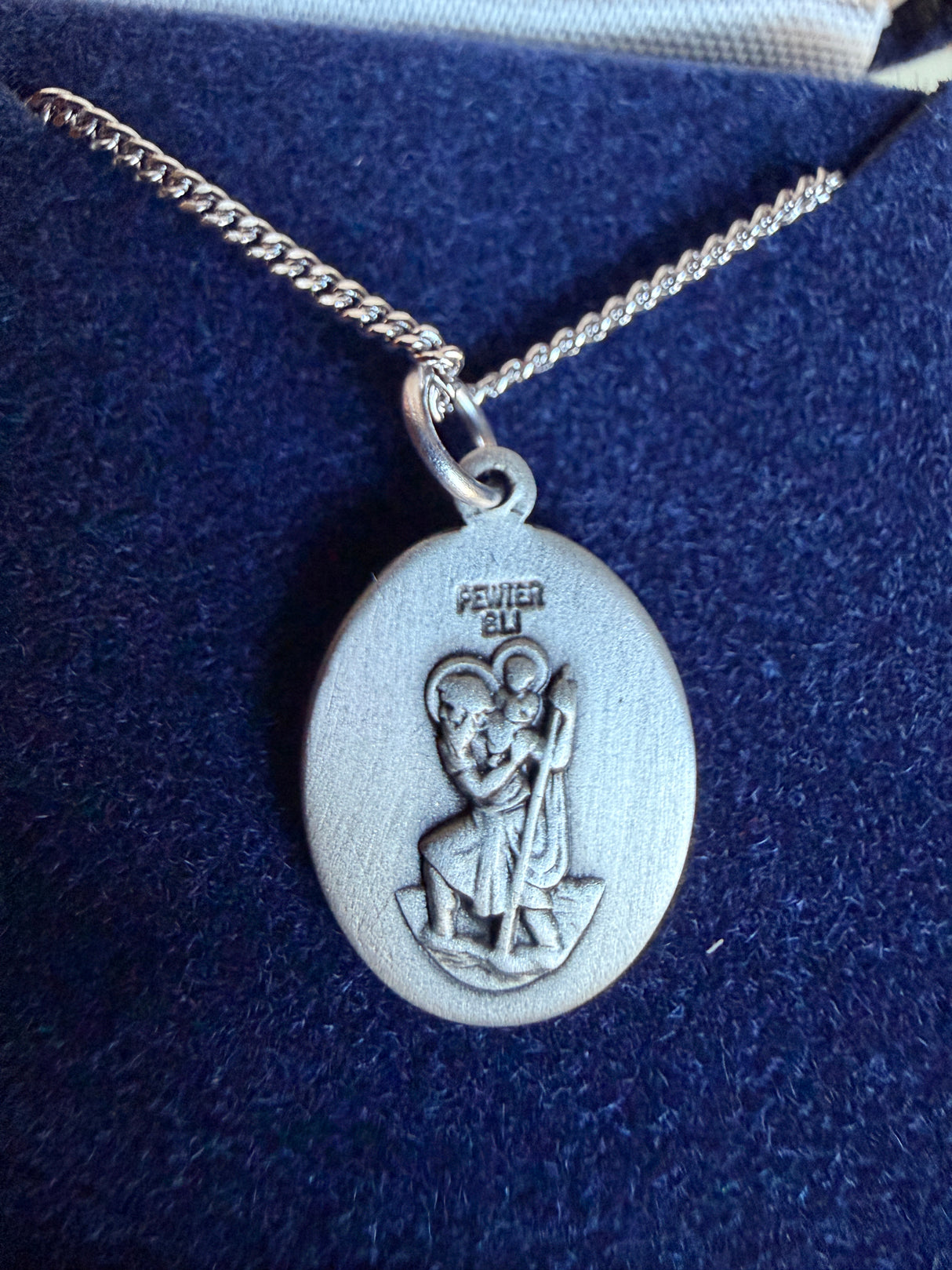 St. Christopher Baseball Medal