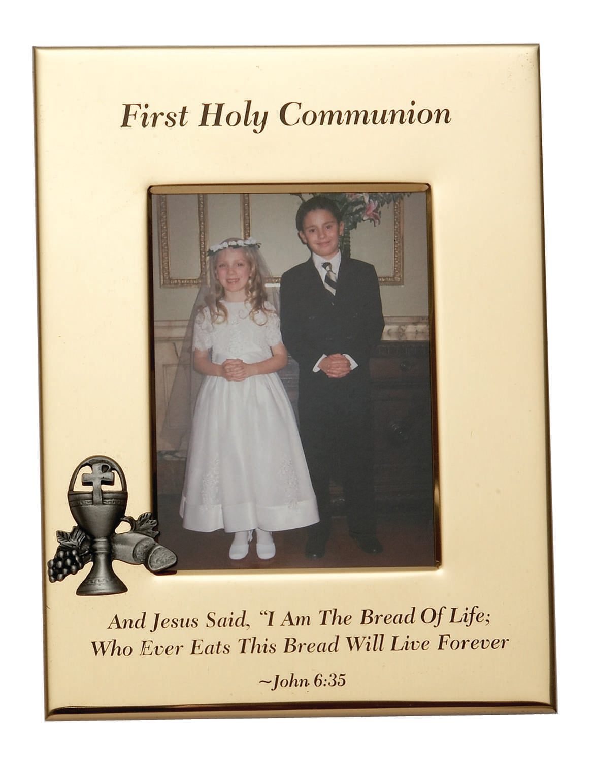 First Communion Photo Frame with Chalice