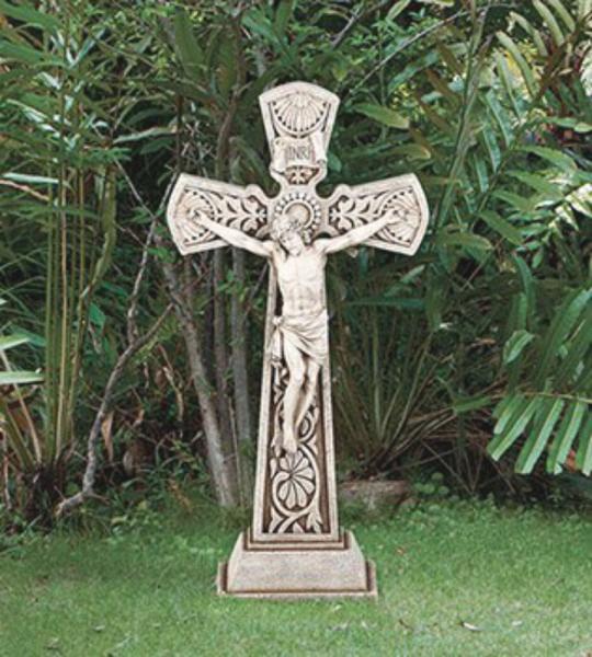 Garden Crucifix 23.5" High