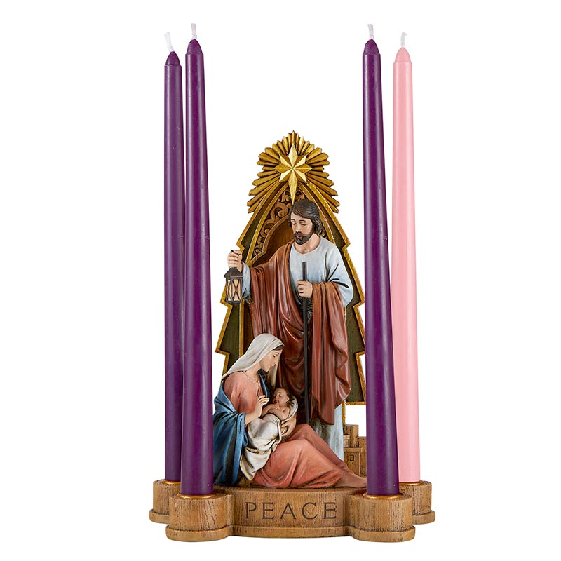 Good News Advent Candleholder