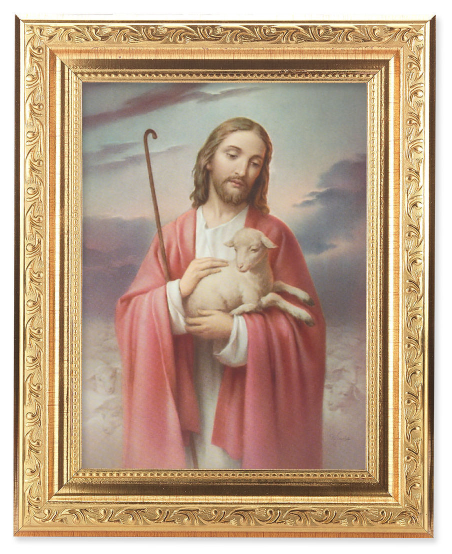Good Shepherd 6x8 Print Under Glass