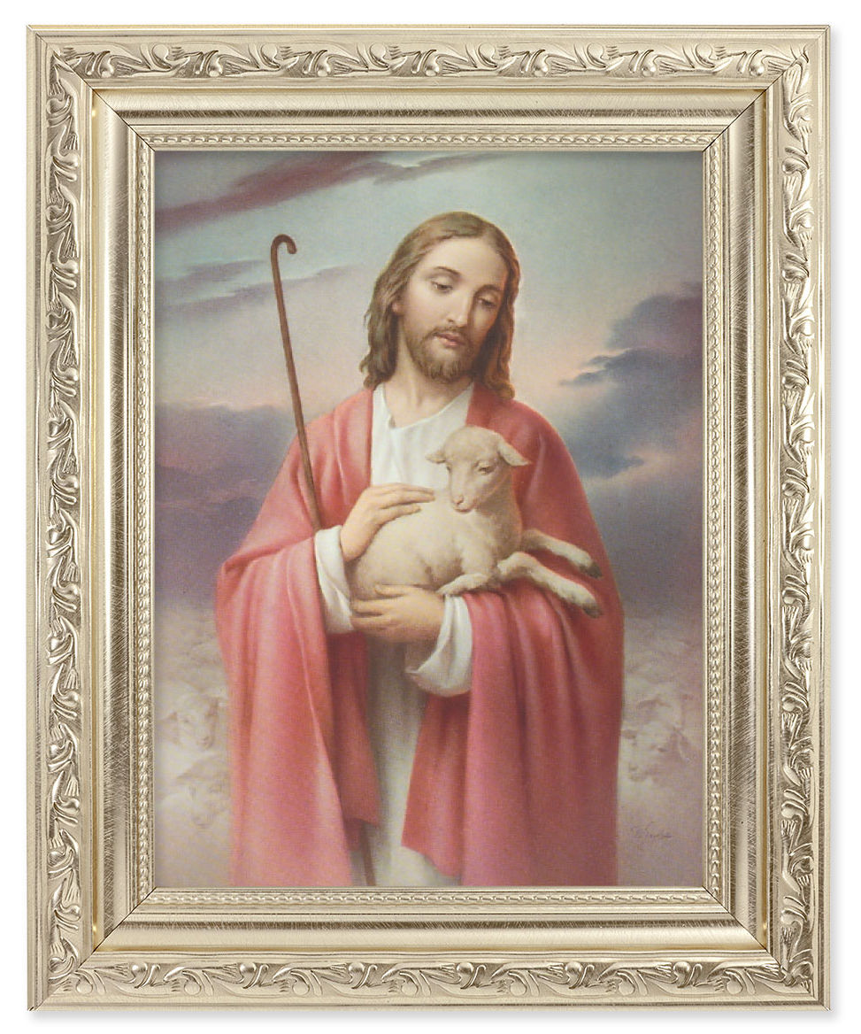 Good Shepherd 6x8 Print Under Glass