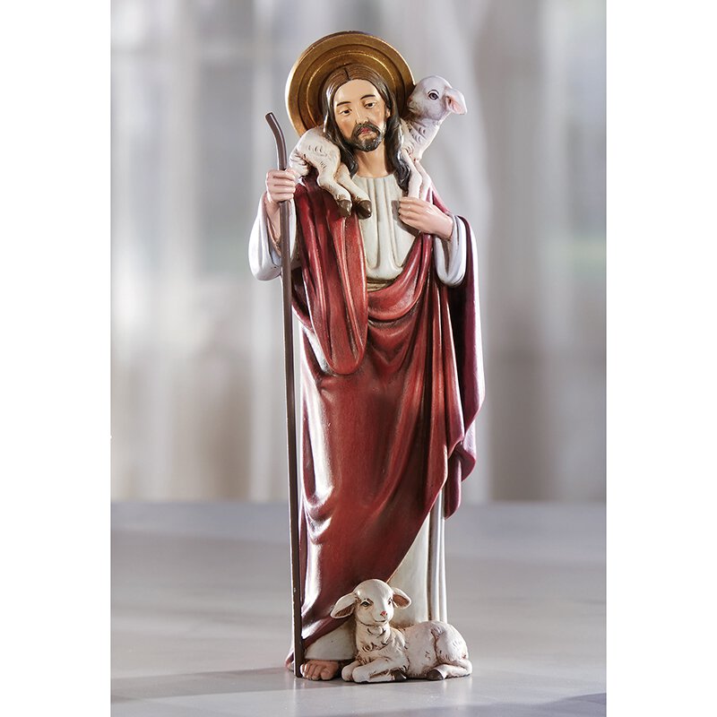 Good Shepherd 8 Inch High Statue